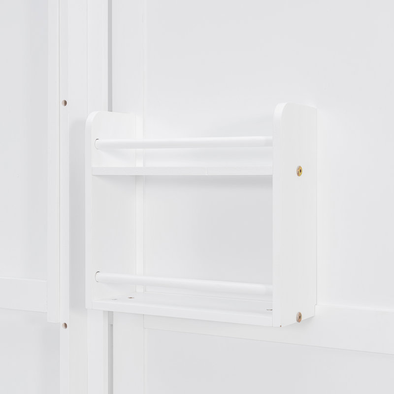 Lit escamotable rotatif peu encombrant, fabrication en MDF, style moderne pour le bureau à domicile