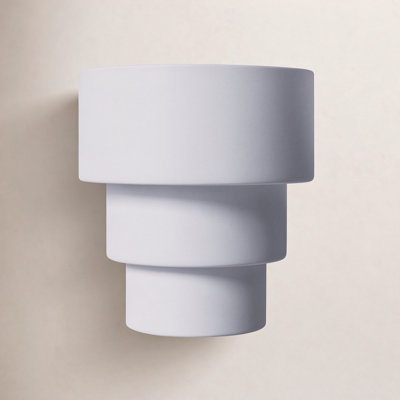 Alvera Ceramic Flush Mounted Sconce