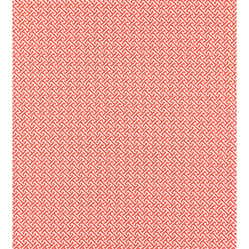 Tissu Merchante Mandarin, Corail