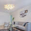 10-Light Acrylic LED Ceiling Light Warm Light-1922764326