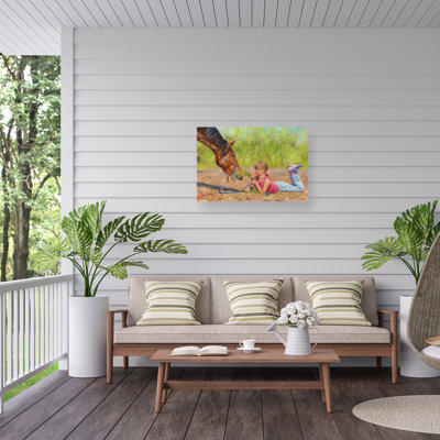 David Stribbling Best Friends Outdoor  Canvas