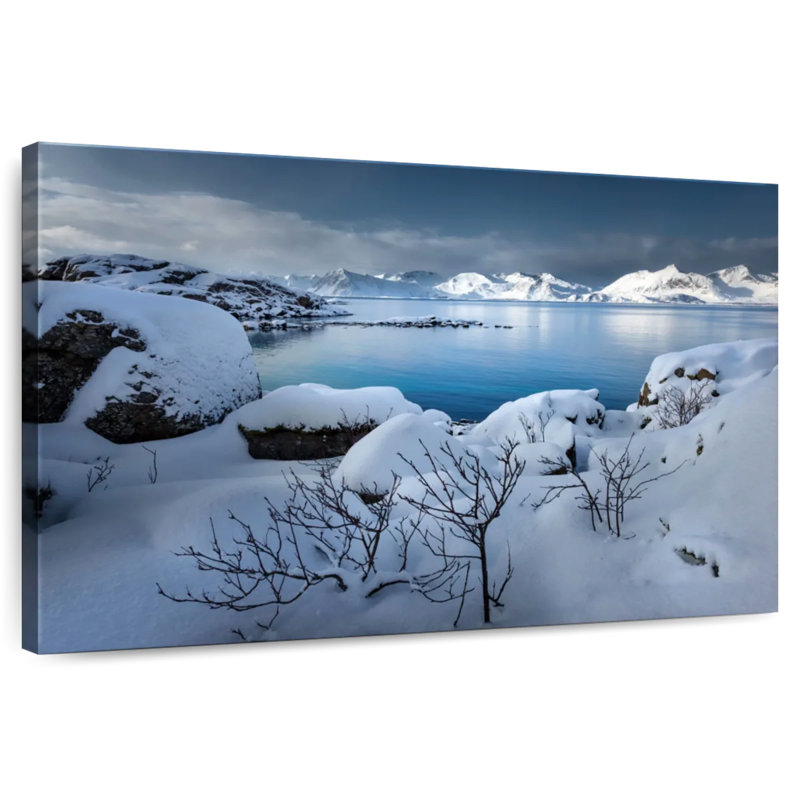 Alvord Snowy Mountain Lake, H 30 po x l 45 po