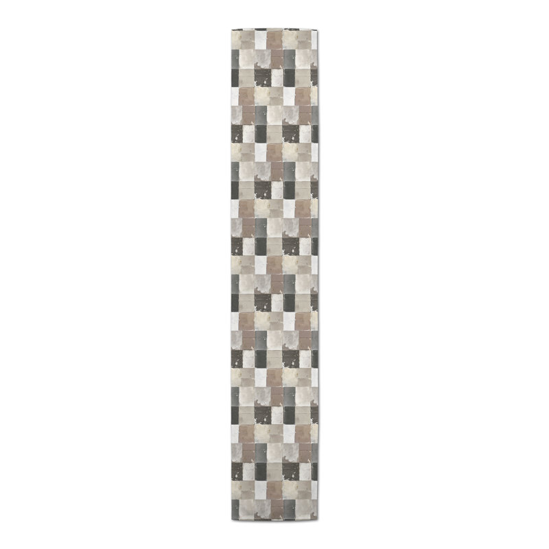 Chemin de table Neutral Checker, 72