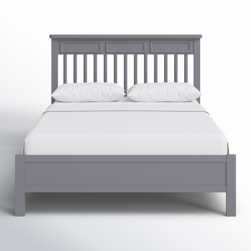 Cherwell Full Platform Bed, Gray