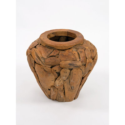 Perseus Brown Floor Vase