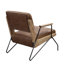 Fauteuil en cuir fleur 25 po-1297654396