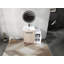 36 Inch Freestanding Bathroom Vanity With Ceramic Sink And Storage Cabinets, Soft Closing Door, 02424+0312 Combination Cabinet, KD-Package-125515216-125515217