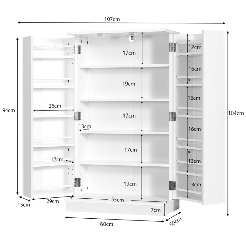 Archeveque 104cm Kitchen Pantry