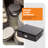 Storage Containers, Hard Shell Case With Felt Dividers For Charger Plates, And Dishes, Ideal For Kitchen Organization, Moving Supplies, And Fine Storage - 5-Piece Set, Grey