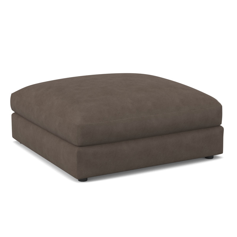 Upholstered Ottoman, Evolution Silver Fox