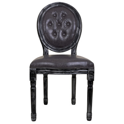 Manville Faux Leather Armchair