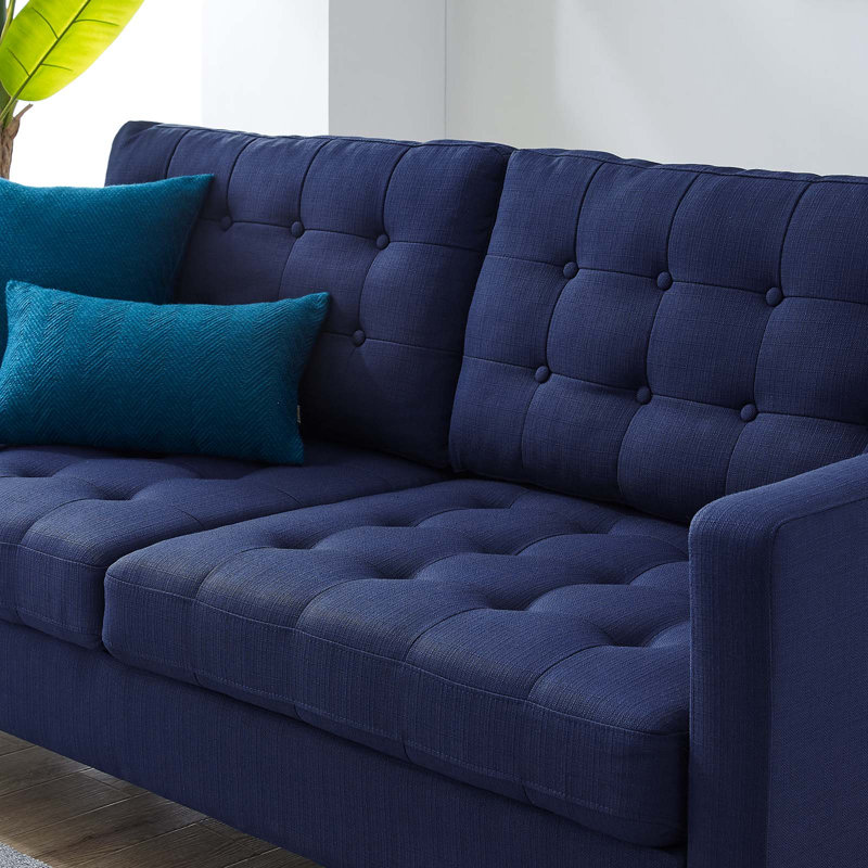 Canapé Exalt, Polyester bleu royal