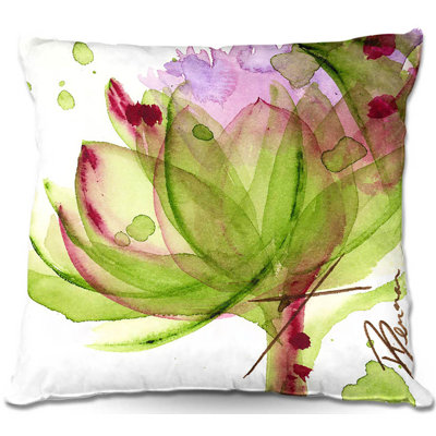 Couch Artichoke Flower Throw Pillow