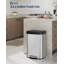 Stainless Steel Kitchen Trash Can-129417393