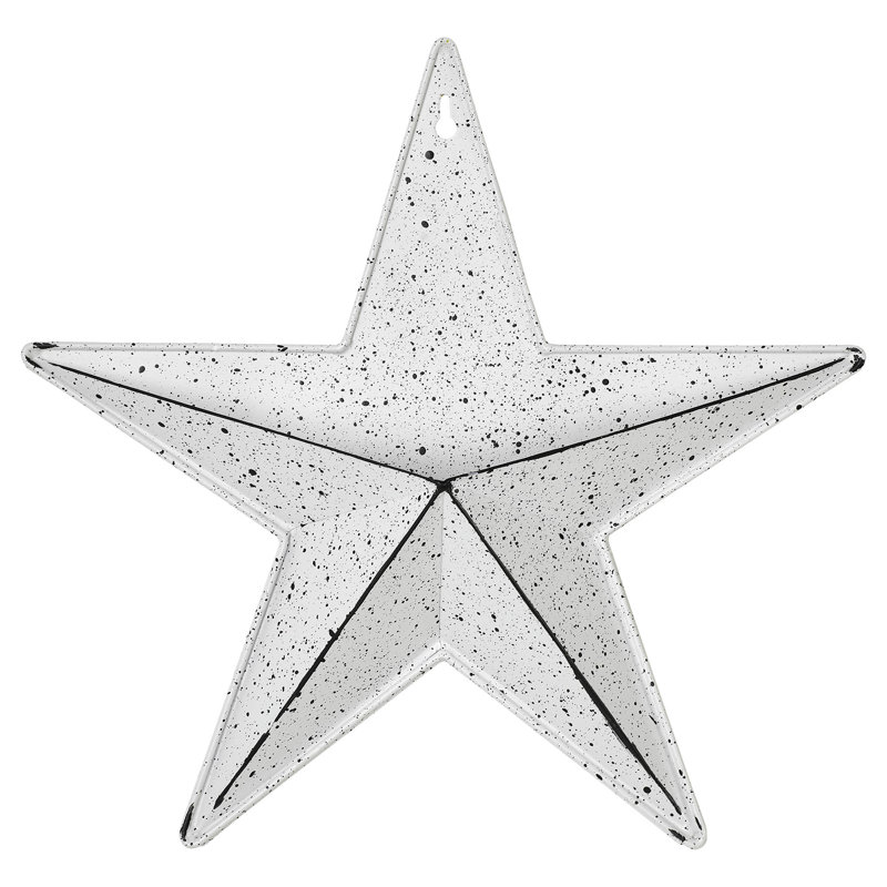 Festive Finds Wall Decor Metal, White