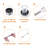 Low Voltage Solar Powered Integrated LED Metal Pathway Light Pack