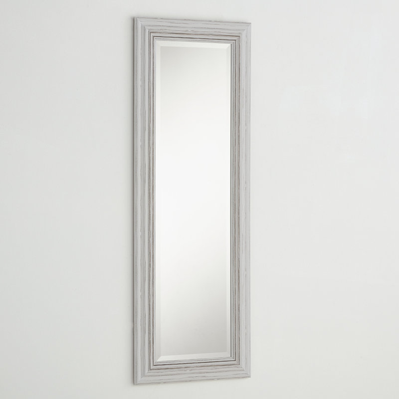 Madelyn High Density Resin Flat Wall Mirror, 44.5cm H x 128.5cm W