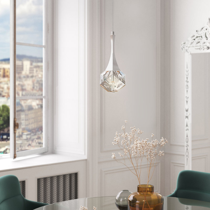 Luminaire suspendu géométrique 1 lumière Thorgunn