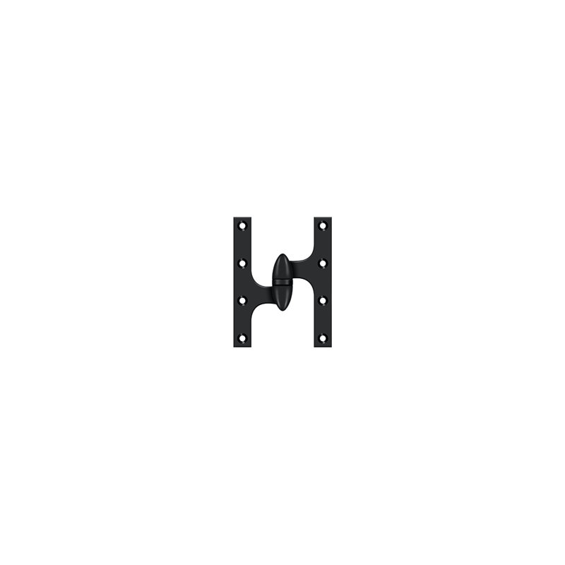 Hinge, Paint Black, Left Hand