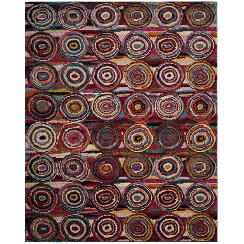 Tapis performance géométrique Miley, Rectangle 9 pi x 12 pi