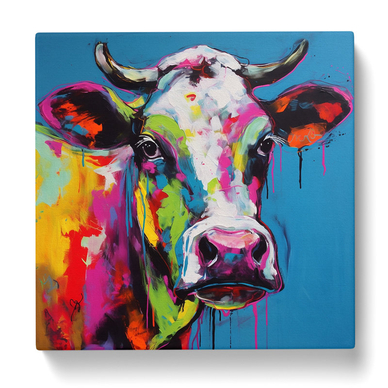 Cow Expressionism - Print