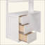Lit mezzanine avec tiroirs, bureau et garde-robe-283727757