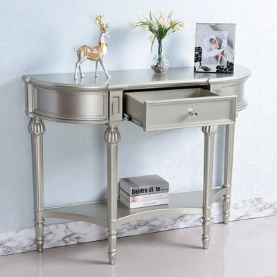 Console demi-cercle Champagne