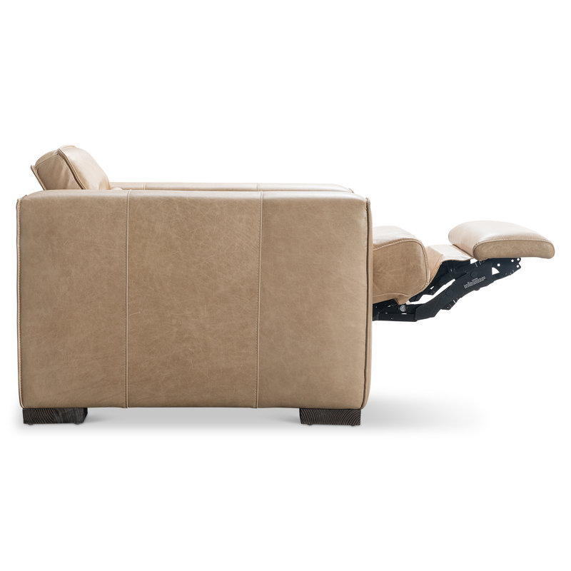 Bernhardt Nest Leather Power Motion Chair