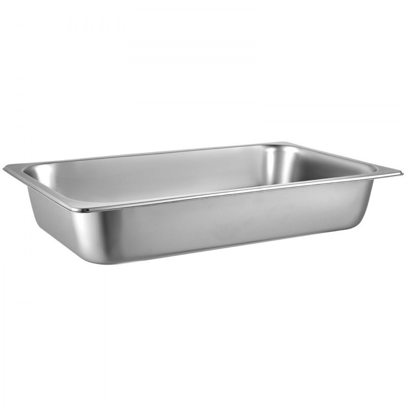 Paquet de 6 casseroles de table à vapeur 20,9 x 12,8 x 3,9 pouces
