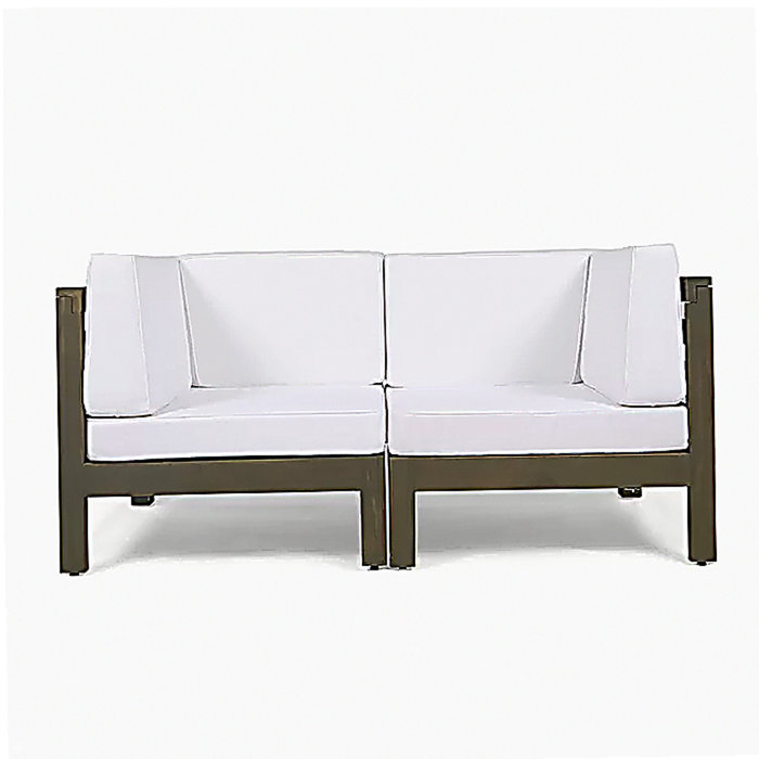 BRAVA X-BACK LOVESEAT, WHITE