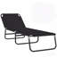Fauteuil de bronzage extérieur, chaise longue pliante-130372637