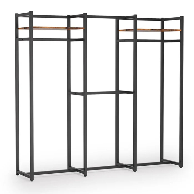 Portable Wardrobe Rack,High Closet Organizer