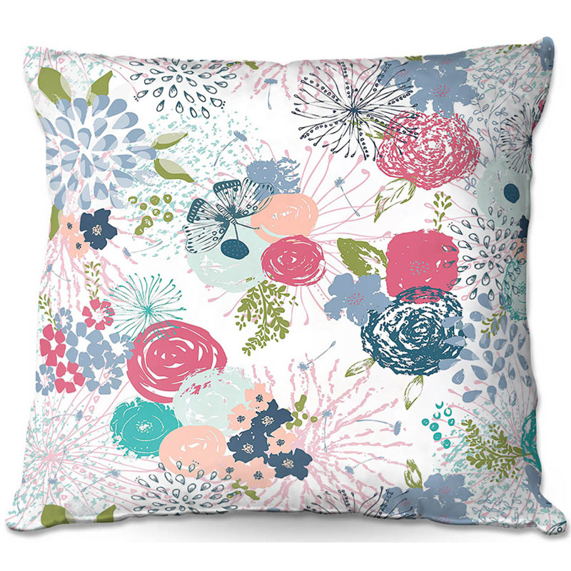  Coussin Couch Spring Time, 16 po x 16 po