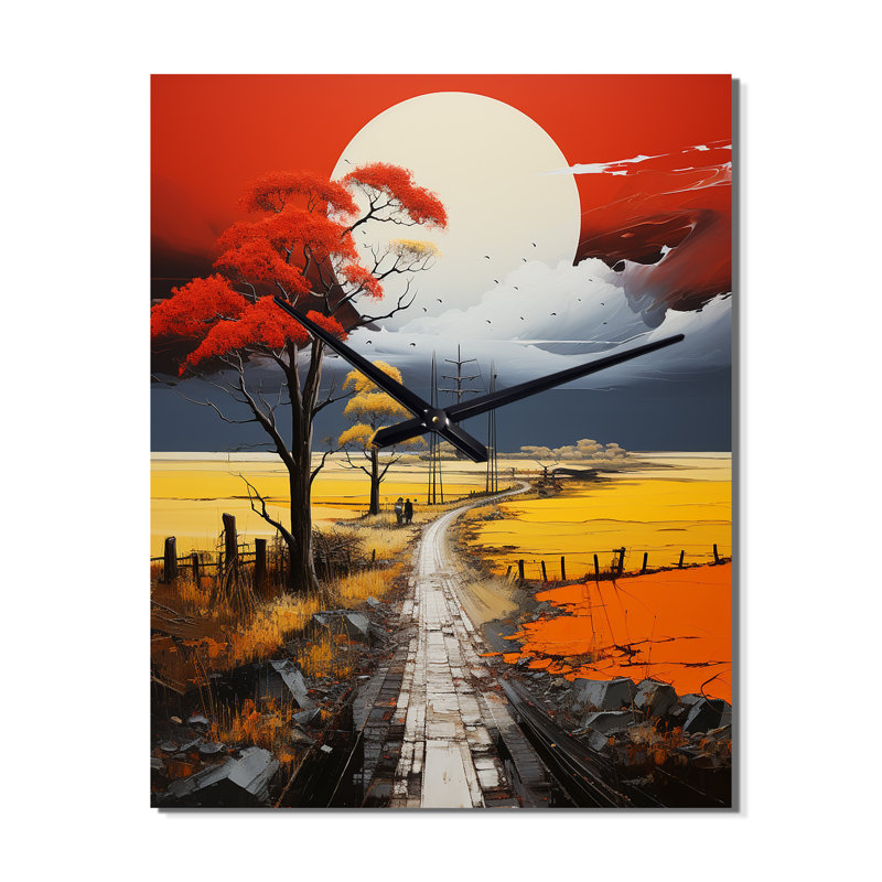 Horloges murales Cainnech - Prairies, Grand