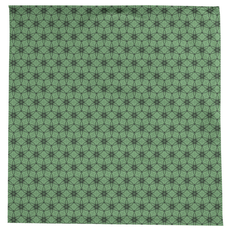 Nappe Leffel, Vert / noir