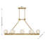 Lustre linéaire en laiton 8 lumières Darien-71214698