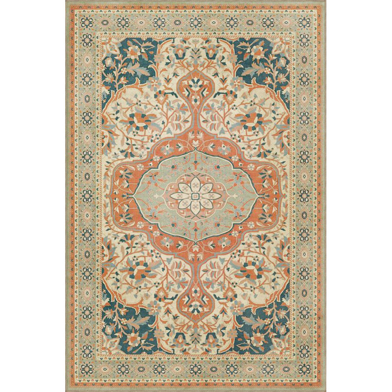 Tapis crème lavé à la machine, Sous-tapis carré 3 pi 3 po inclus