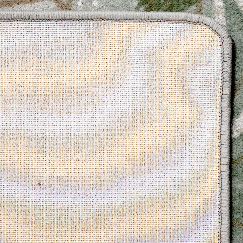 Tapis à motif de feuilles tropicales Guy Harvey, Rectangle 3 pi 10 po x 5 pi 4 po
