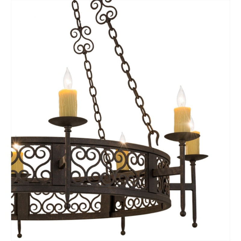 Toscano 8 - Light Chandelier