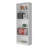 White 5-Shelf Bookcase