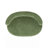 Shep 36" Curved Dog Sofa Bed Medium Moss Green Fleeced Teddy