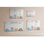 Magnetic Memo Board Whiteboard - 120 x 60 cm - With Marker and Magnets - Weekly schedule