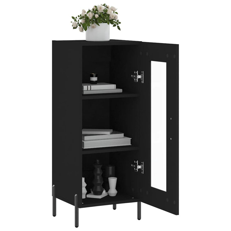 Markaylah Display Cabinet, Black