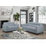 Vernal Upholstered Square Arm 2-Piece Living Seat With Loveseat And Sofa
