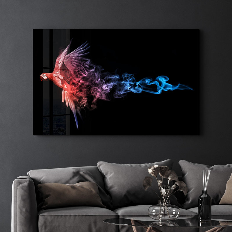 Elegant Tempered Glass Wall Art Painting, 13.8 x 21.7 inches | 100% Tempered Glass, Thickness: 0.16 inches | UV Printed for Vibrant Colors | Perfect for Home Decor, Living Room, & Office Spaces