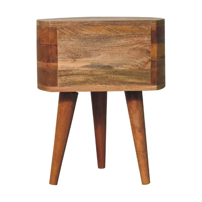Sapin 40cm W Solid Wood Bedside Table