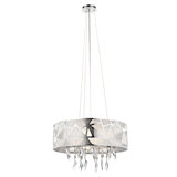 Brumback 6 - Light Dimmable Drum Chandelier