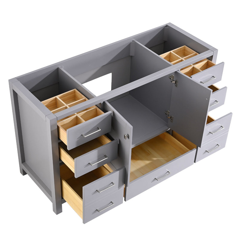 60'' Single Bathroom Vanity Base Only