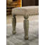 Banc rembourré en polyester Ciclaly