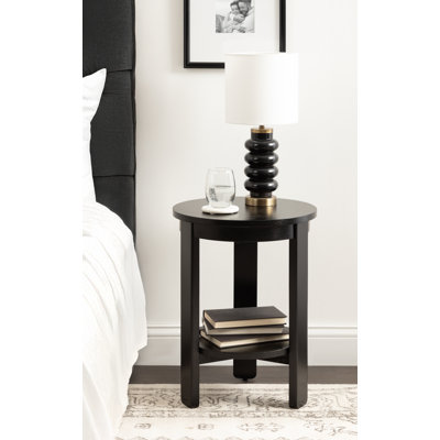 Foxford Tiered Round Living Room Side Table by Lark Manor
